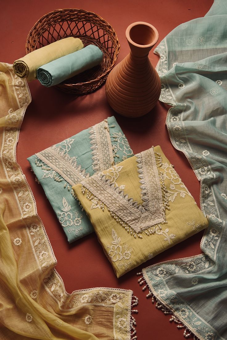 Pearls salwar sets and materials collection
