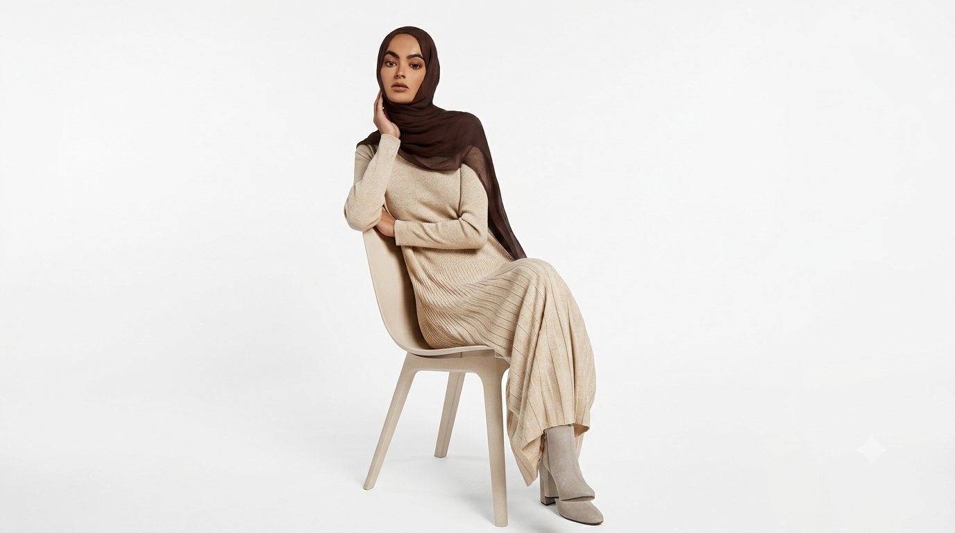 Pearls bridal and abaya styling